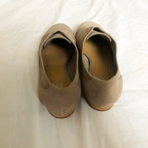 💥Super Sale💥 Crown Vintage Jan Brown Leather Nubuck Loafer Slip On Size 6 NEW - Picture 4 of 6